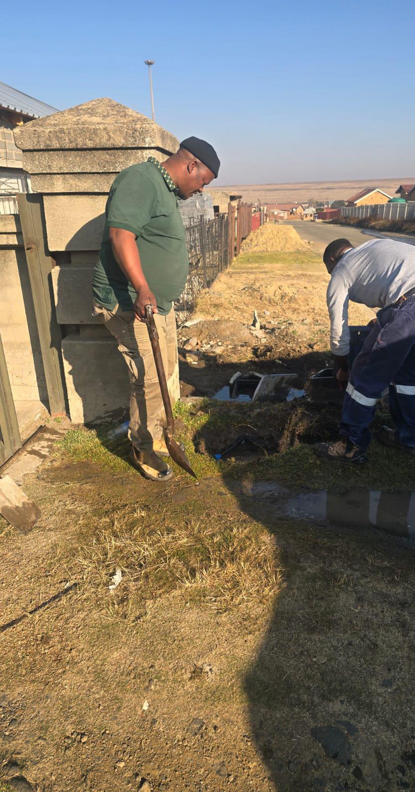 Lekwa Local Municipality Executive Mayor heads Every Drop Counts: War on Water Leaks Programme