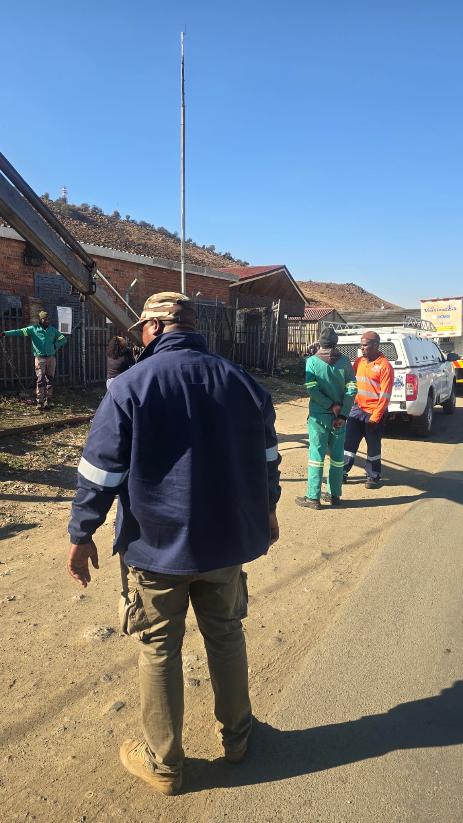 Executive Mayor Oversees Electrical Infrastructure Upgrade to Improve Power Supply