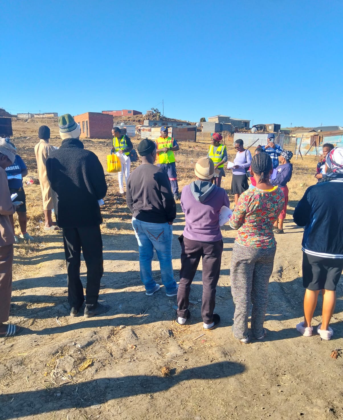 Lekwa Fire and Rescue Promotes Winter Fire Safety in Ward 6